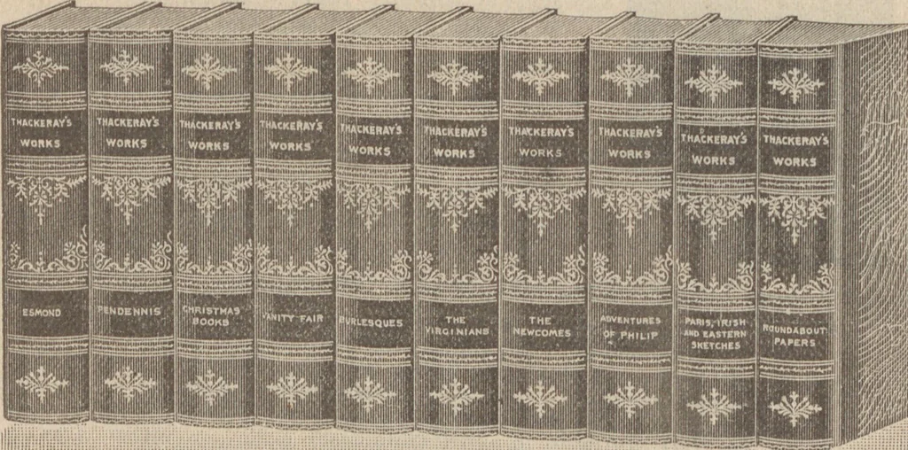 An illustration from Catalogue of miscellaneous and standard books, 1897-8 / R.H. White Co, 1897, leaf 64