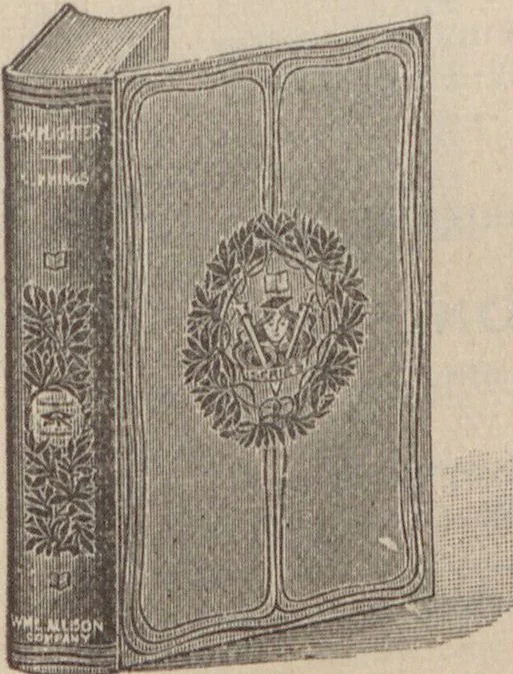 An illustration from Catalogue of miscellaneous and standard books, 1897-8 / R.H. White Co, 1897, leaf 89