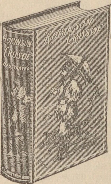 An illustration from Catalogue of miscellaneous and standard books, 1897-8 / R.H. White Co, 1897, leaf 92