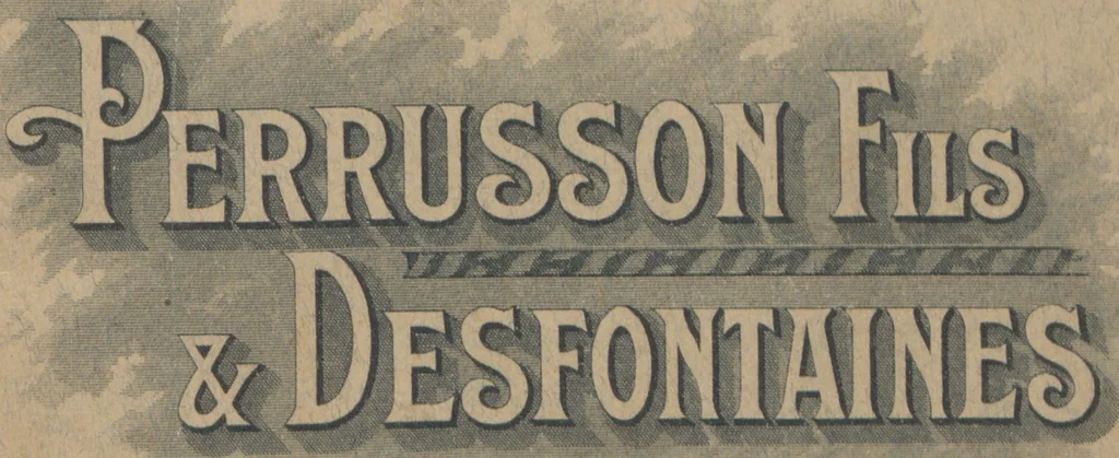 An illustration from Carrelages en grès céramique vitrifié unis de toutes nuances et à dessins, 1890, leaf 1