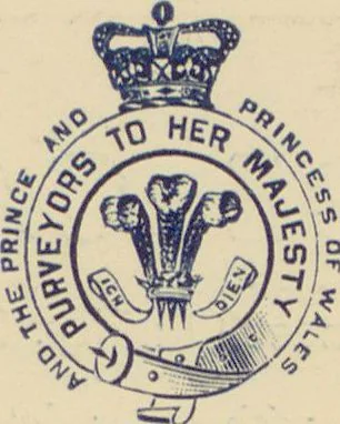 An illustration from R. Bolland & Sons' illustrated list of bride cakes, 1890, leaf 7