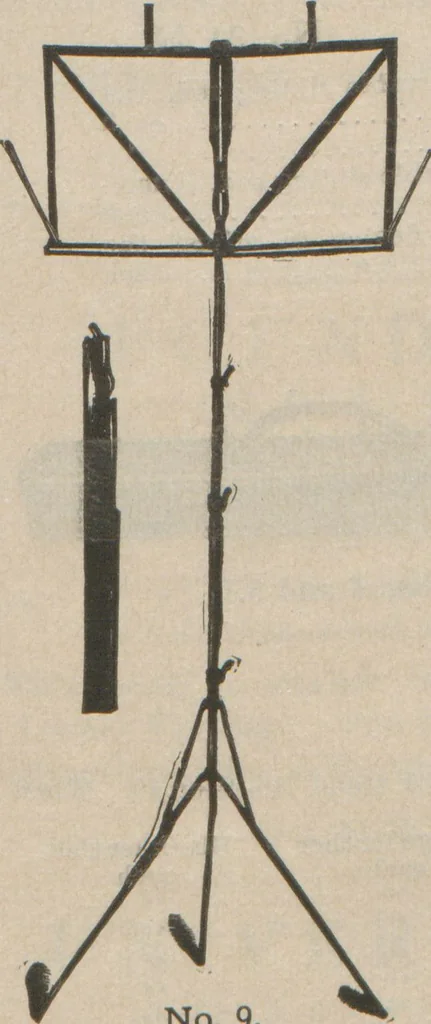 An illustration from Carl Fischer new competition catalog of band instruments and specialities pertaining to military bands, 1919, leaf 39