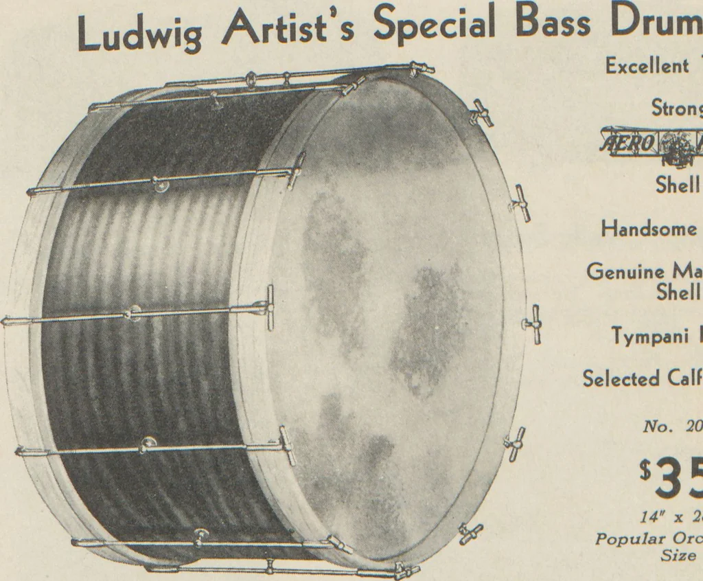 An illustration from Musical merchandise catalog / The Vega Co, 1920, leaf 107