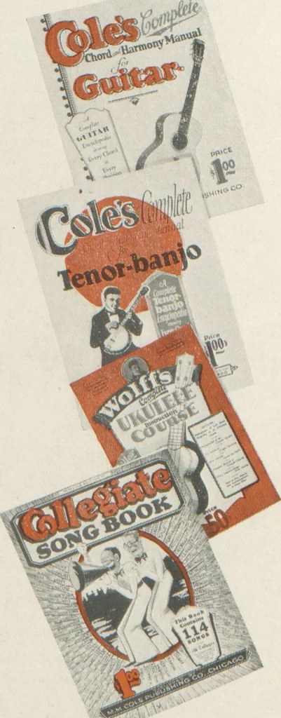 An illustration from Musical merchandise catalog / The Vega Co, 1920, leaf 114