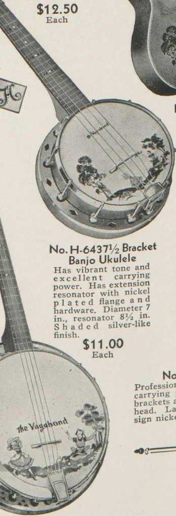 An illustration from Musical merchandise catalog / The Vega Co, 1920, leaf 71
