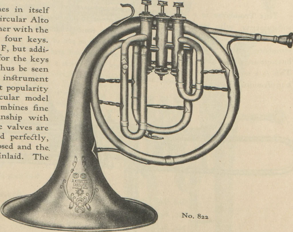 An illustration from Musical merchandise catalog / The Vega Co, 1920, leaf 8