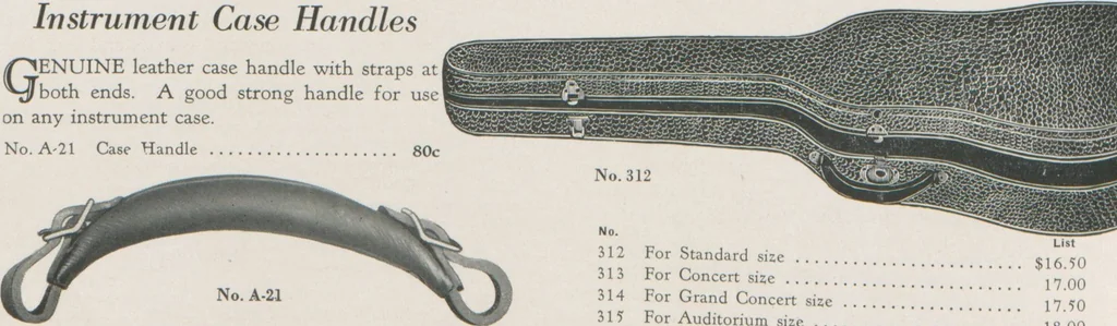 An illustration from Musical merchandise catalog / The Vega Co, 1920, leaf 80