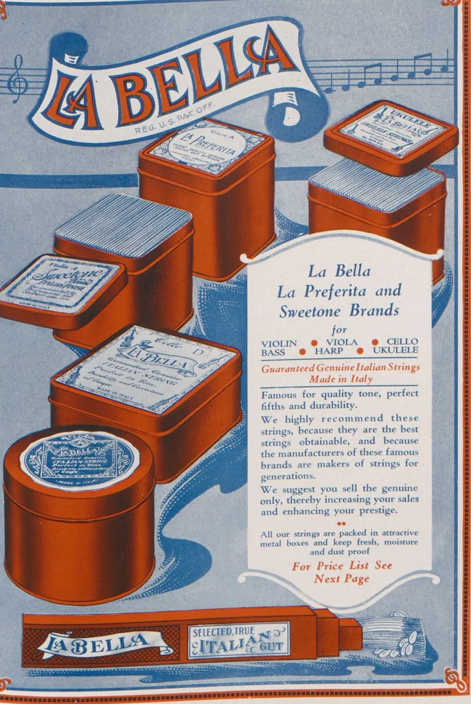 An illustration from Musical merchandise catalog / The Vega Co, 1920, leaf 97