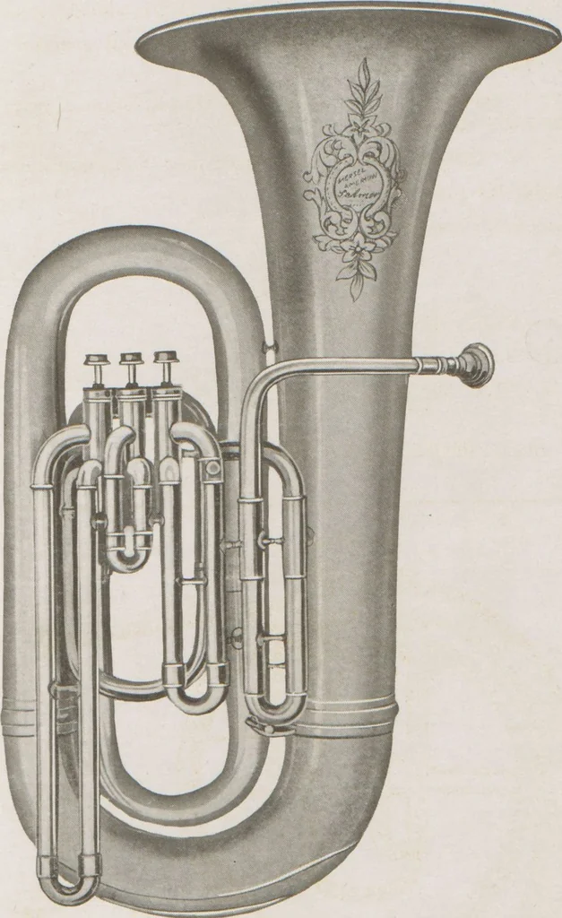 An illustration from Band and orchestra instruments / Selmer, 1917, leaf 15