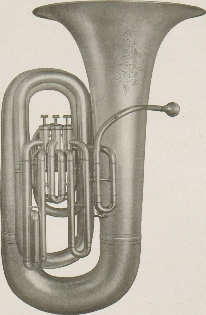 An illustration from Band and orchestra instruments / Selmer, 1917, leaf 16
