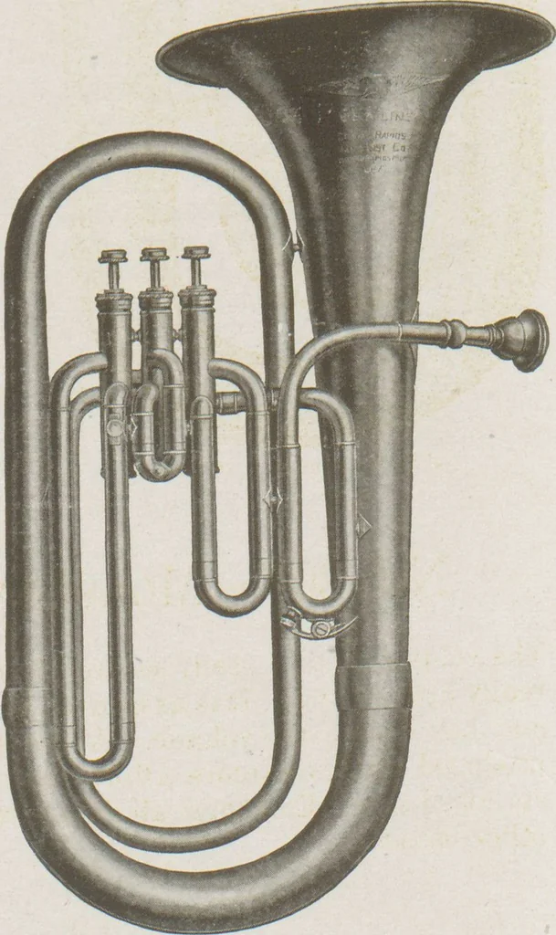 An illustration from Band and orchestra instruments / Selmer, 1917, leaf 18