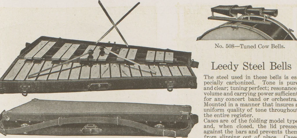 An illustration from Band and orchestra instruments / Selmer, 1917, leaf 23