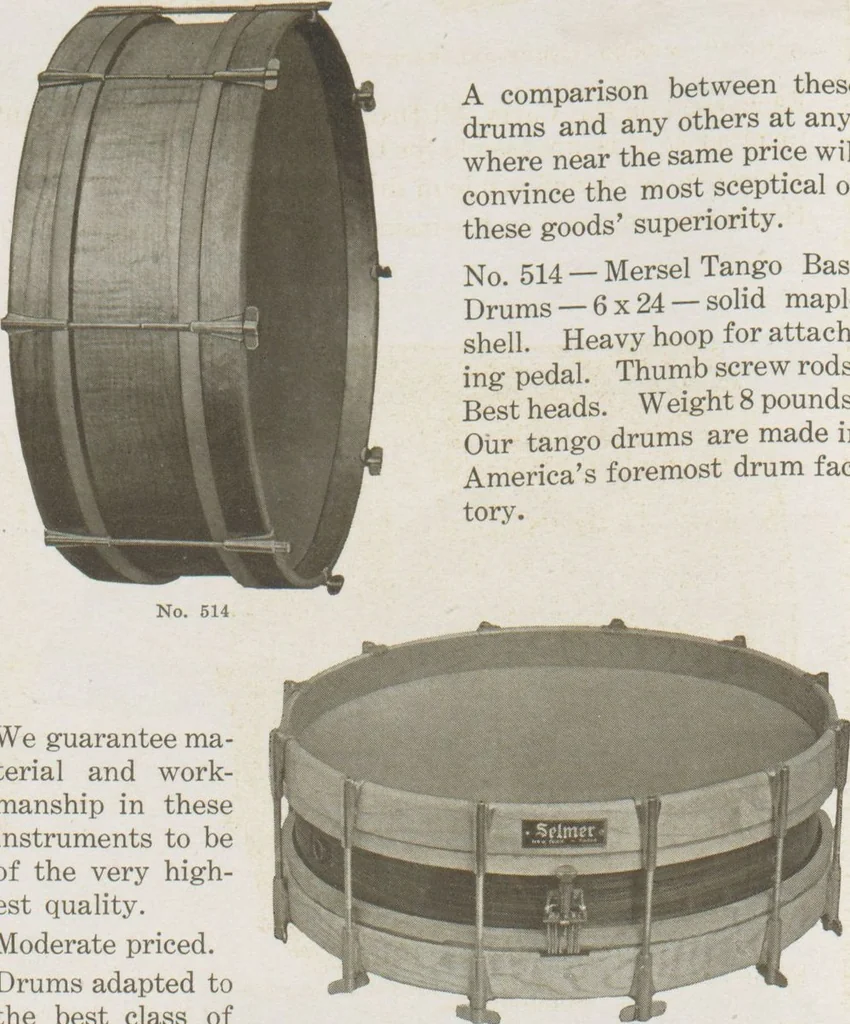 An illustration from Band and orchestra instruments / Selmer, 1917, leaf 24