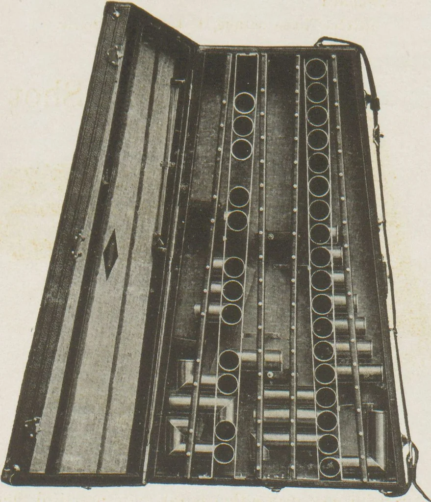 An illustration from Band and orchestra instruments / Selmer, 1917, leaf 30