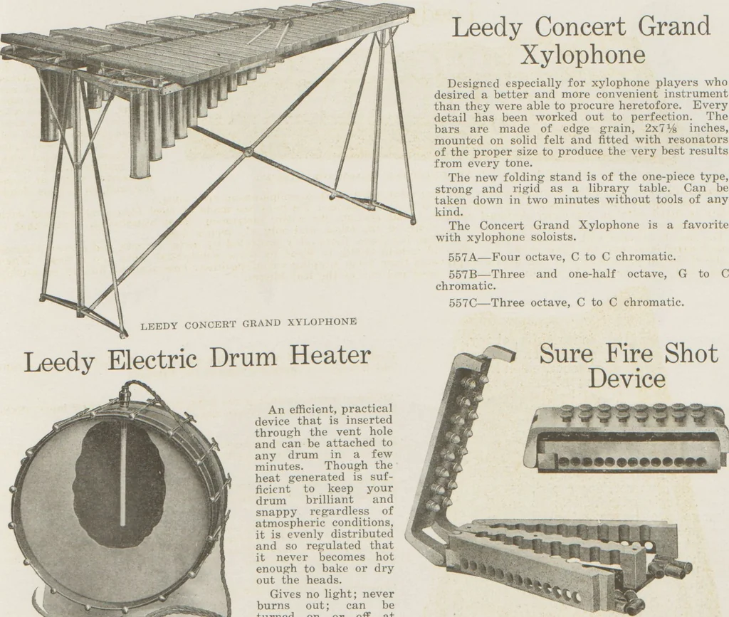 An illustration from Band and orchestra instruments / Selmer, 1917, leaf 31