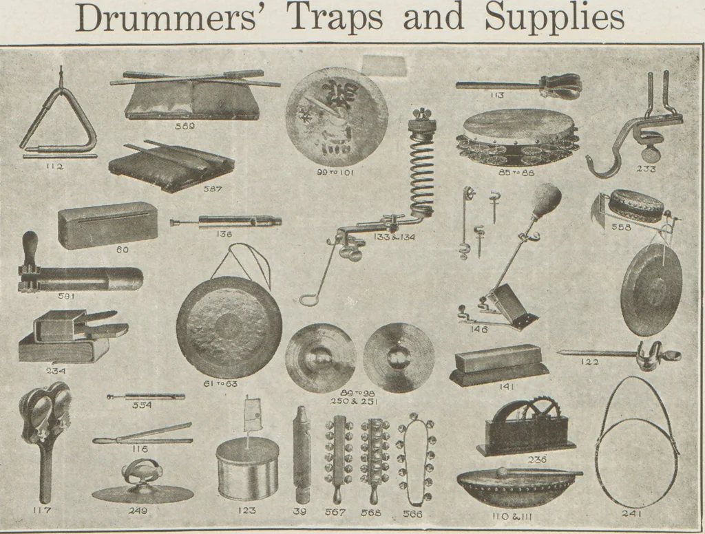 An illustration from Band and orchestra instruments / Selmer, 1917, leaf 39