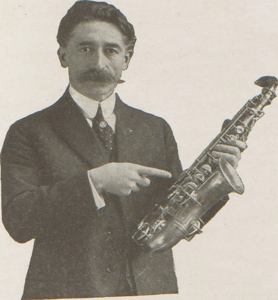 An illustration from Band and orchestra instruments / Selmer, 1917, leaf 5