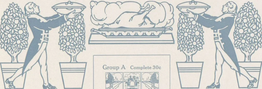 An illustration from Decorative materials : borders, ornaments and initials ; a complete catalogue of practical decorations for printers and publishers, 1913, leaf 46