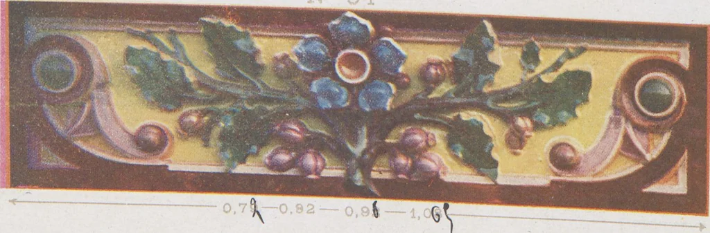 An illustration from Céramique décorative / Union des tuileries du centre, 1905, leaf 11