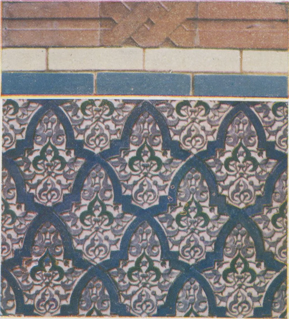 An illustration from Céramique décorative / Union des tuileries du centre, 1905, leaf 12