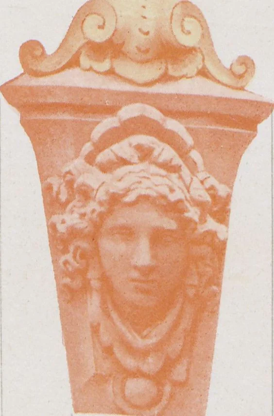 An illustration from Céramique décorative / Union des tuileries du centre, 1905, leaf 15