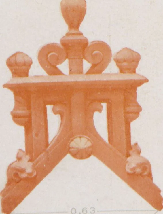 An illustration from Céramique décorative / Union des tuileries du centre, 1905, leaf 17