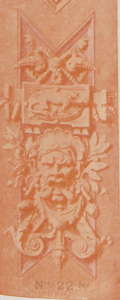 An illustration from Céramique décorative / Union des tuileries du centre, 1905, leaf 45
