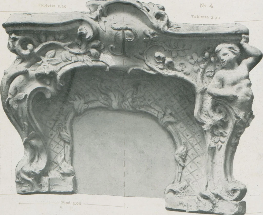 An illustration from Céramique décorative / Union des tuileries du centre, 1905, leaf 68