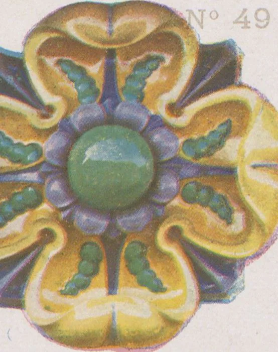 An illustration from Céramique décorative / Union des tuileries du centre, 1905, leaf 8