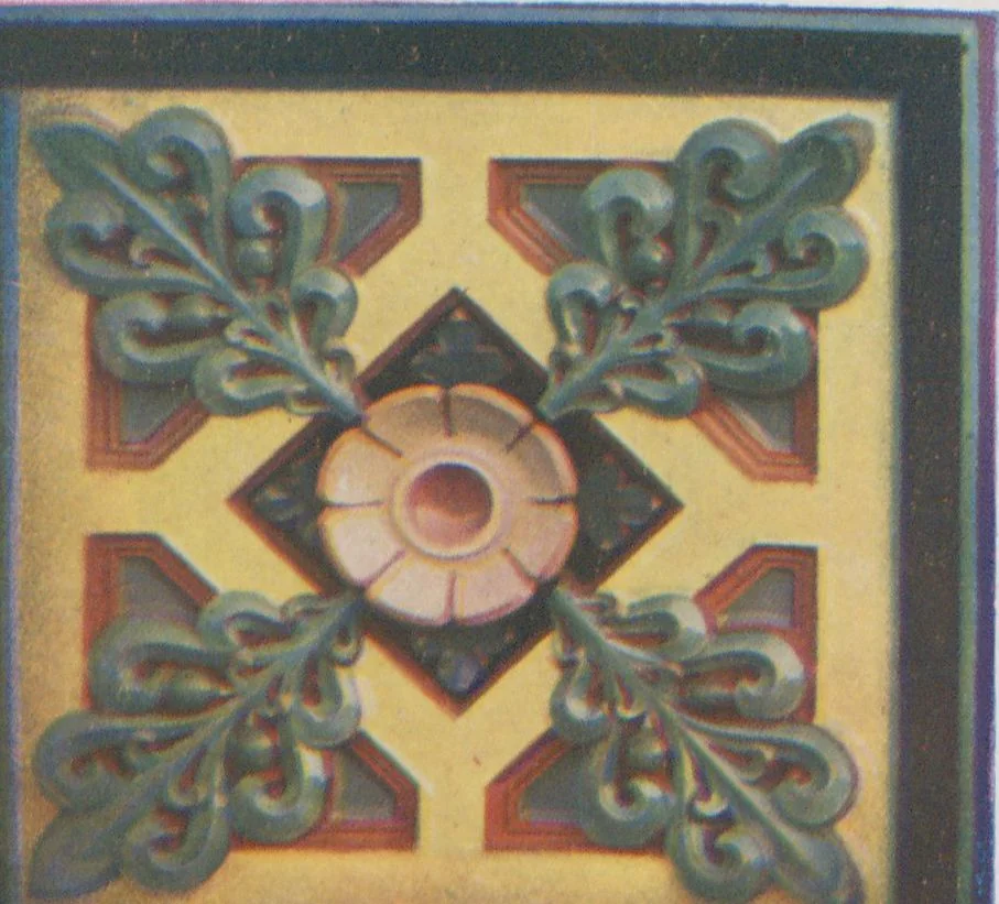 An illustration from Céramique décorative / Union des tuileries du centre, 1905, leaf 9