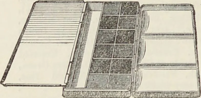 An illustration from Transparency painting on linen : for decorative purposes, panoramic and dioramic effects, ornamental blinds, &c. with instructions for the preparation of the linen, the combination and transfer of ornamental designs, combined surfaces, &c. / by W. Williams ; with illustrations by Charles Sibley, engraved by Dalziel, 1856, leaf 75