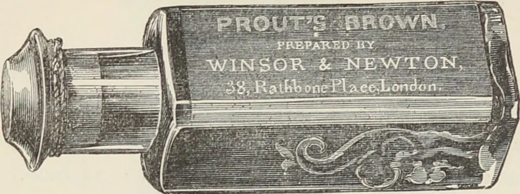 An illustration from Transparency painting on linen : for decorative purposes, panoramic and dioramic effects, ornamental blinds, &c. with instructions for the preparation of the linen, the combination and transfer of ornamental designs, combined surfaces, &c. / by W. Williams ; with illustrations by Charles Sibley, engraved by Dalziel, 1856, leaf 91