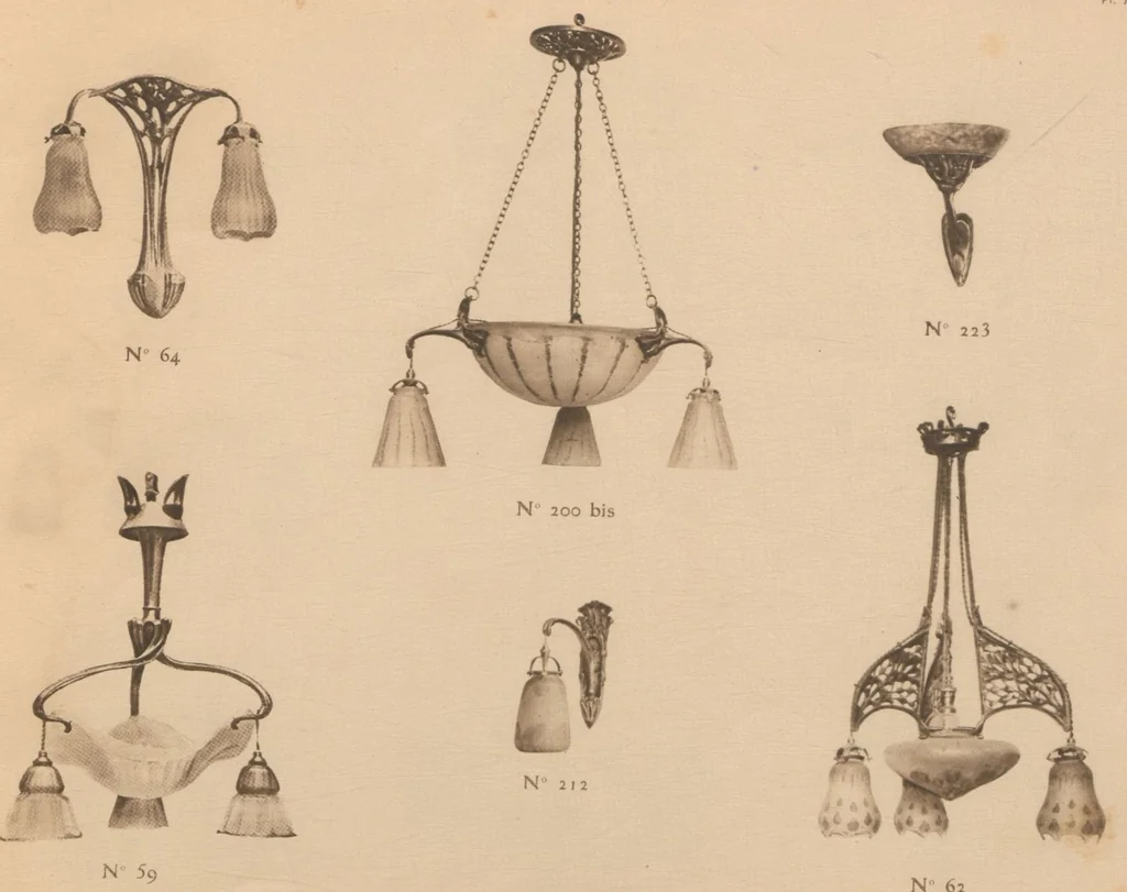 An illustration from Meubles d'art, 1919, leaf 11