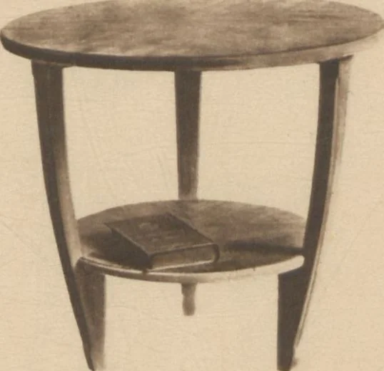 An illustration from Meubles d'art, 1919, leaf 25