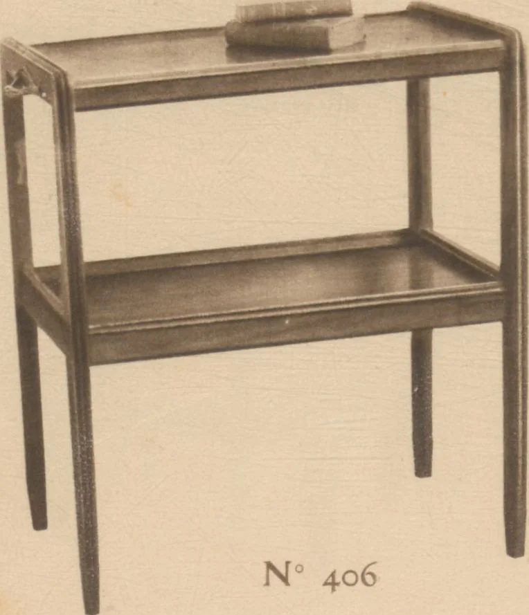 An illustration from Meubles d'art, 1919, leaf 26