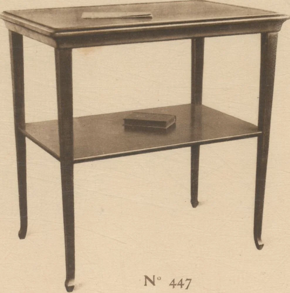 An illustration from Meubles d'art, 1919, leaf 28