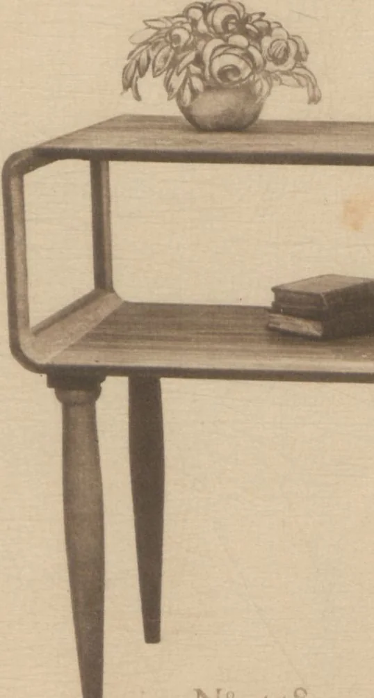 An illustration from Meubles d'art, 1919, leaf 29