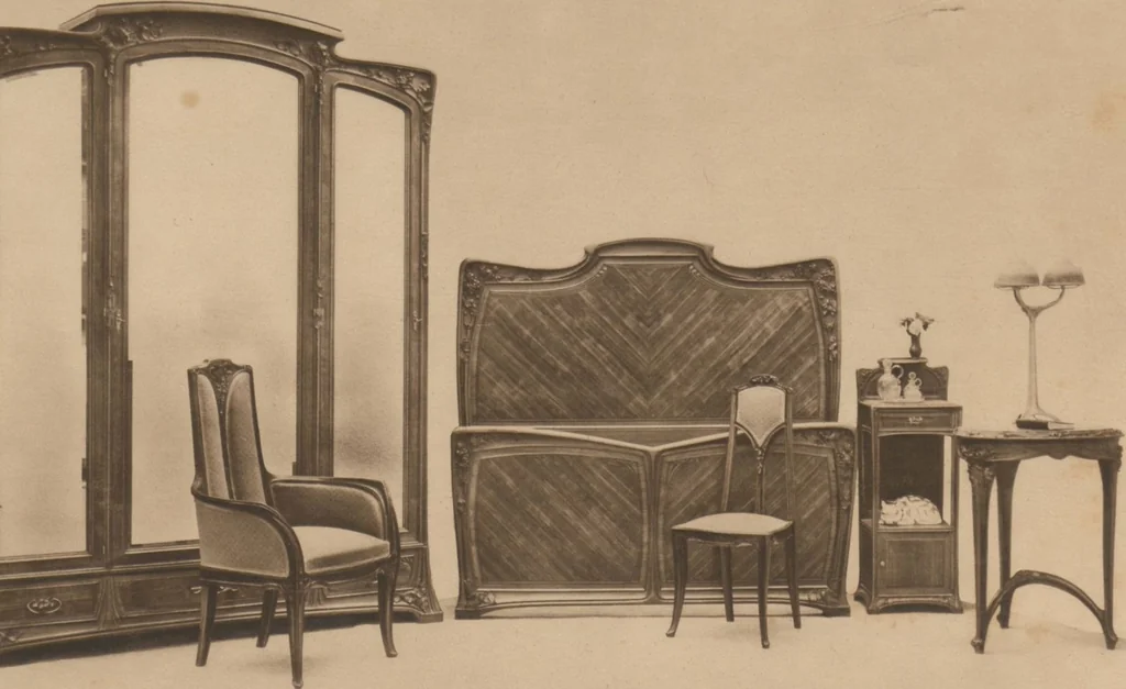 An illustration from Meubles d'art, 1919, leaf 56