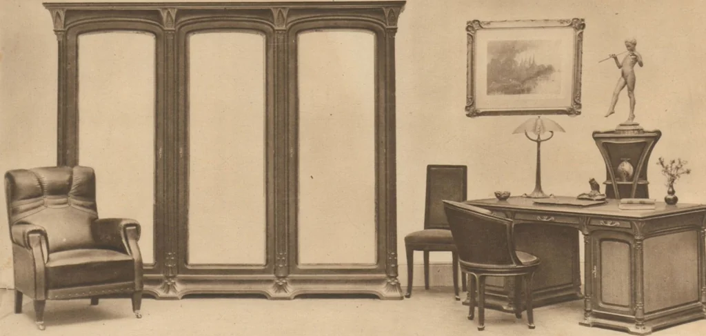 An illustration from Meubles d'art, 1919, leaf 94