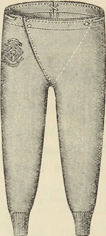An illustration from Illustrated catalogue of the Dr. Jaeger's Sanitary Woolen System Co. : sole importers and exclusive manufacturers of all goods constructed under and pertaining to the Sanitary System of Dr. Gustav Jaeger : wholesale, retail, warerooms, 1889, leaf 26