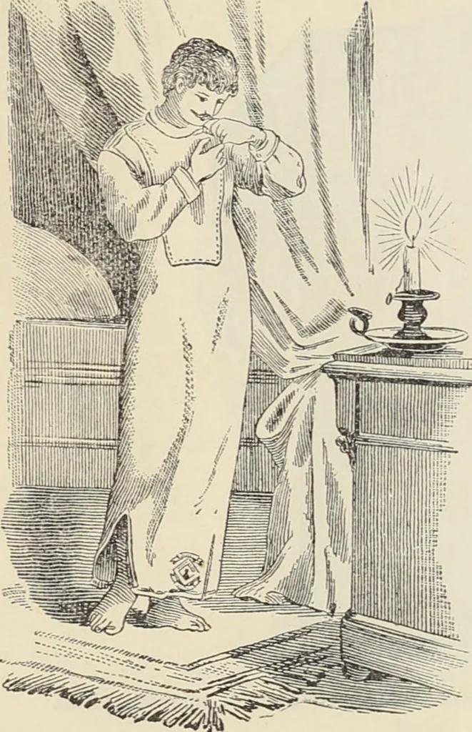An illustration from Illustrated catalogue of the Dr. Jaeger's Sanitary Woolen System Co. : sole importers and exclusive manufacturers of all goods constructed under and pertaining to the Sanitary System of Dr. Gustav Jaeger : wholesale, retail, warerooms, 1889, leaf 27