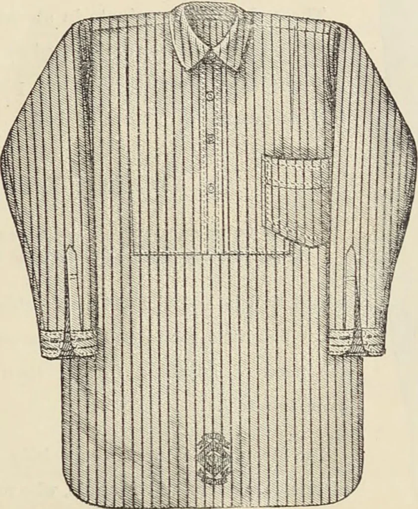 An illustration from Illustrated catalogue of the Dr. Jaeger's Sanitary Woolen System Co. : sole importers and exclusive manufacturers of all goods constructed under and pertaining to the Sanitary System of Dr. Gustav Jaeger : wholesale, retail, warerooms, 1889, leaf 29