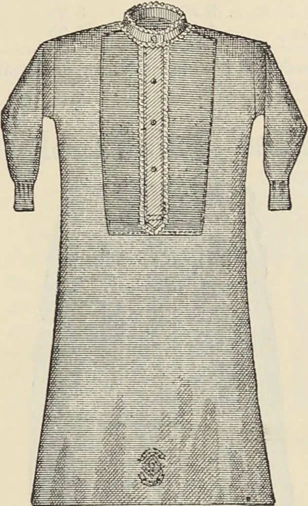 An illustration from Illustrated catalogue of the Dr. Jaeger's Sanitary Woolen System Co. : sole importers and exclusive manufacturers of all goods constructed under and pertaining to the Sanitary System of Dr. Gustav Jaeger : wholesale, retail, warerooms, 1889, leaf 35