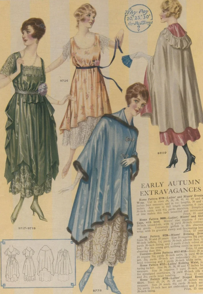 An illustration from Home book of fashions, 1917, leaf 16