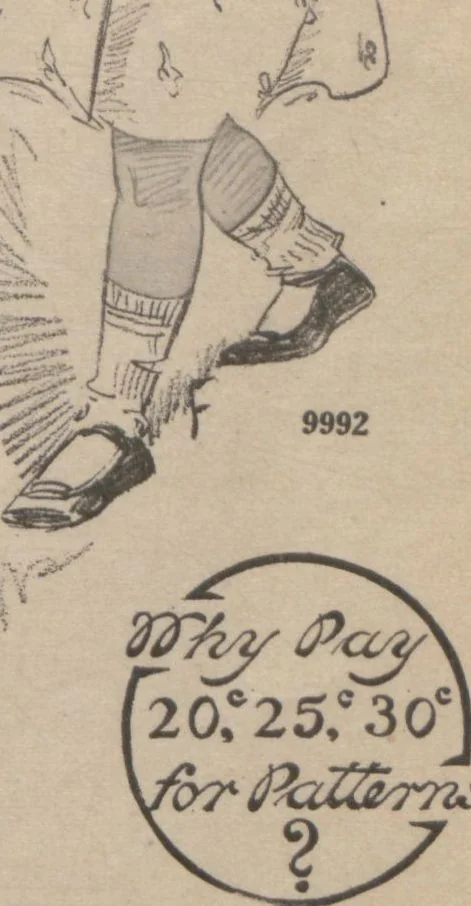 An illustration from Home book of fashions, 1917, leaf 33