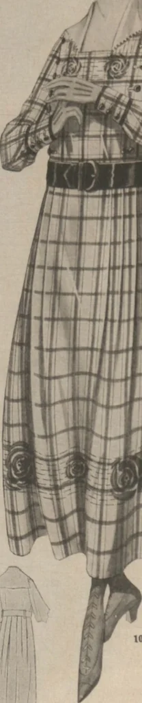 An illustration from Home book of fashions, 1917, leaf 4