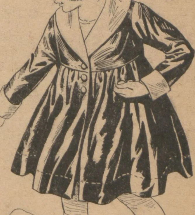 An illustration from Home book of fashions, 1917, leaf 49