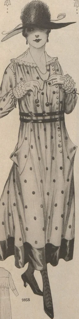An illustration from Home book of fashions, 1917, leaf 5