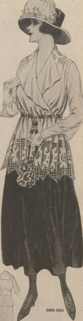 An illustration from Home book of fashions, 1917, leaf 5