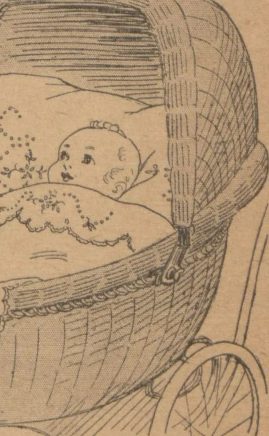 An illustration from Home book of fashions, 1917, leaf 61